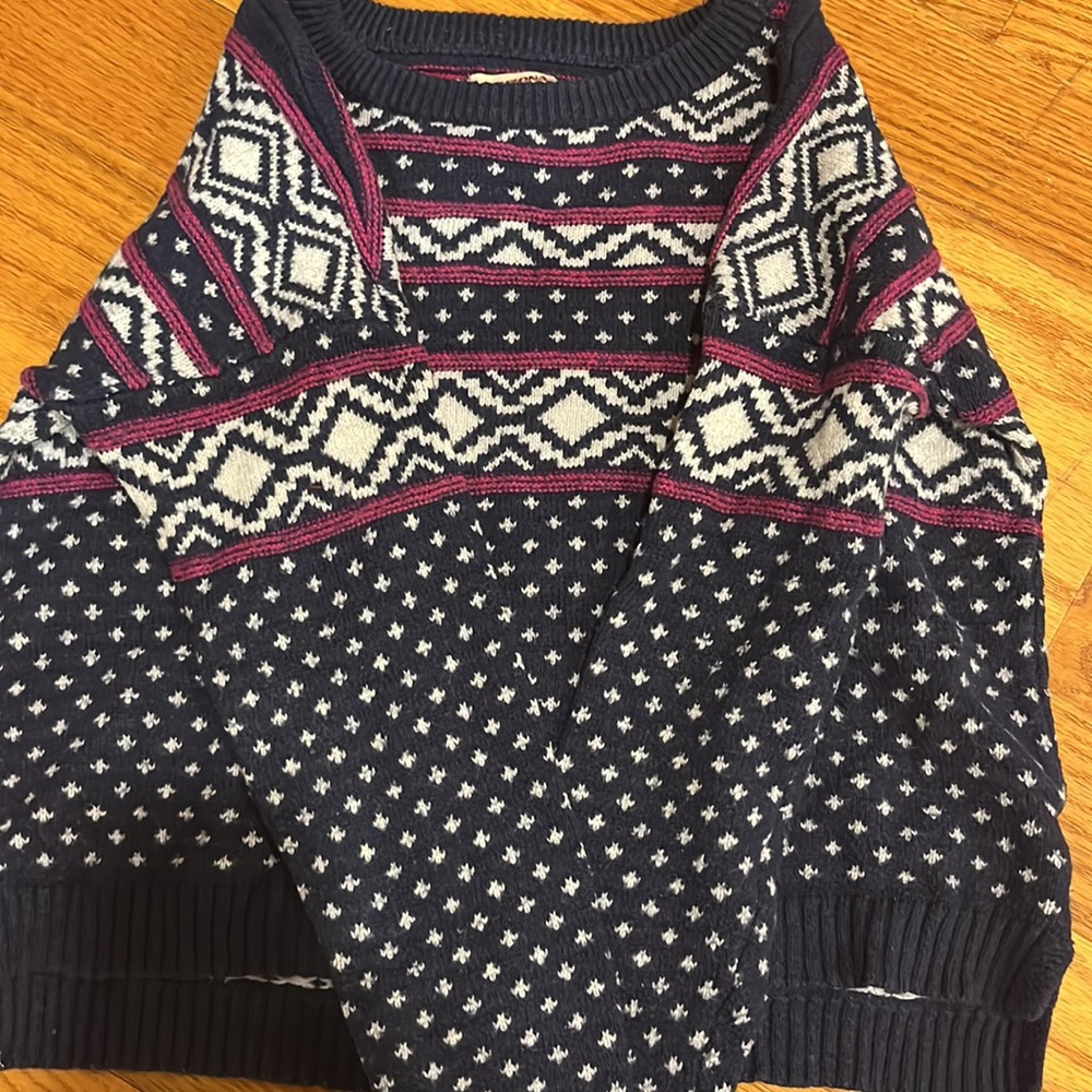 Patterned Sweaters Blue - image 2